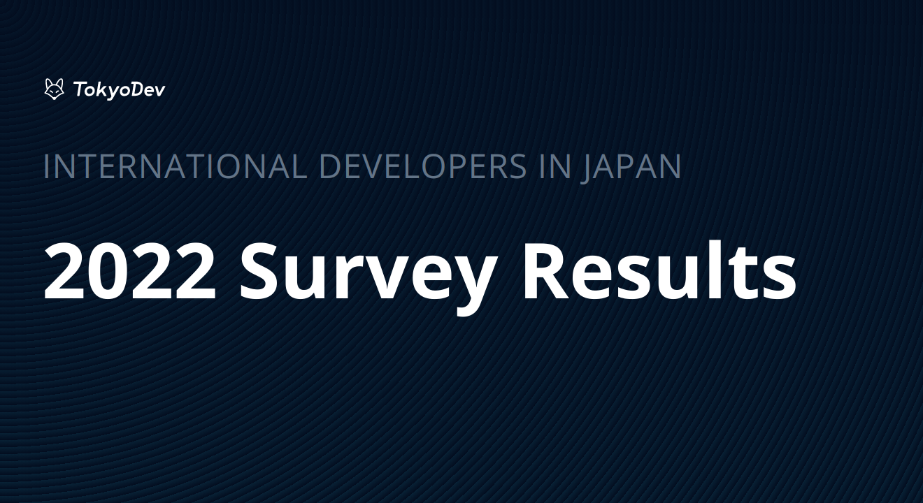 2022 Software Developer Survey