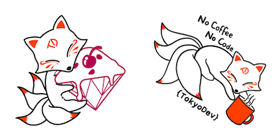 Stickers of our fox