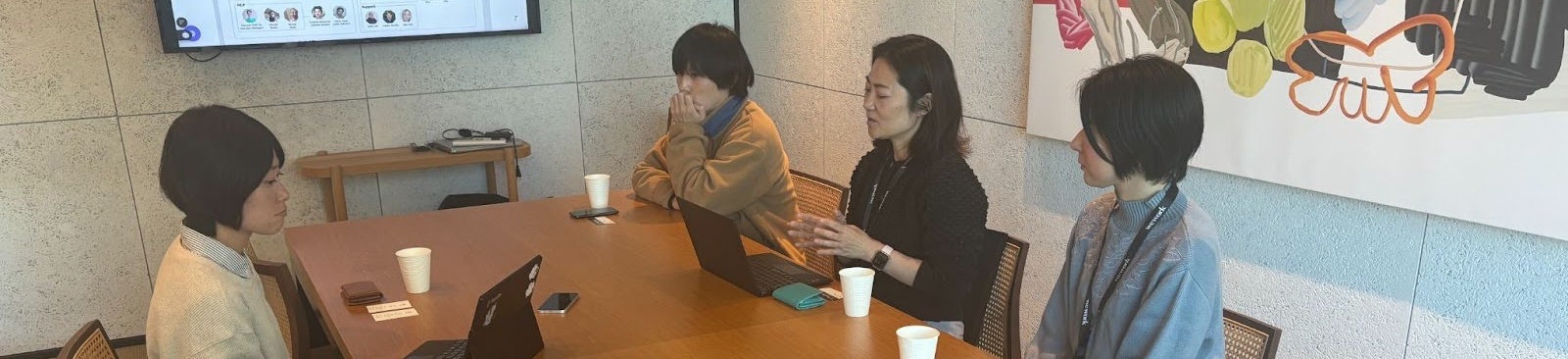 Yarakuのオフィスにてインタビューを実施させていただきました。