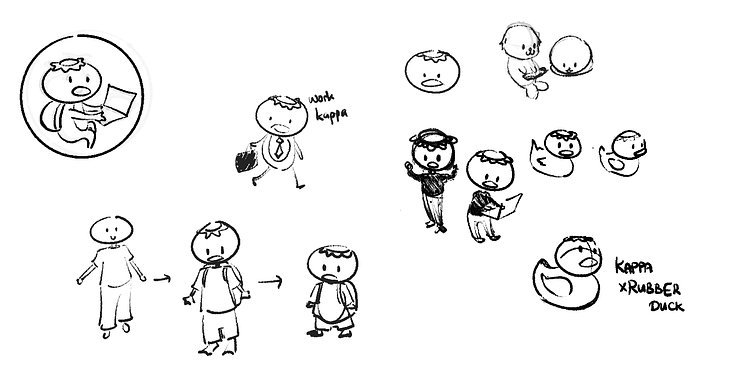 A potential kappa mascot