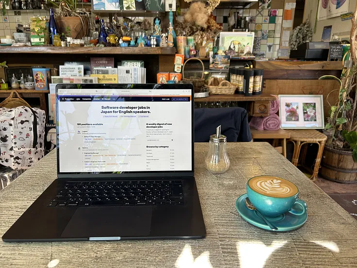 An excellent cappuccino but only an okay place to work.