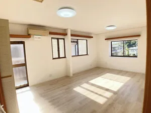 The upstairs living room.